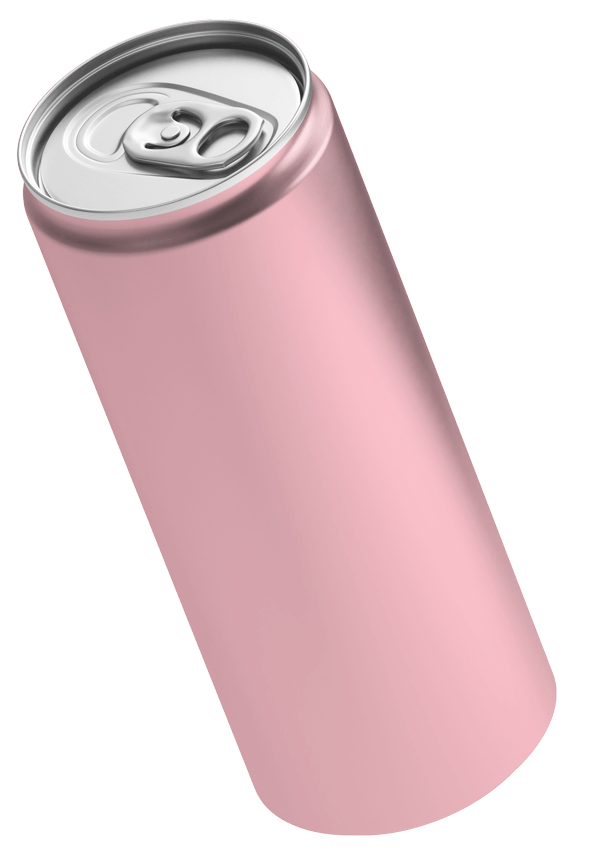 Can Mockup Pink